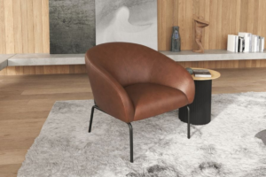 PU Leather Lounge Chair