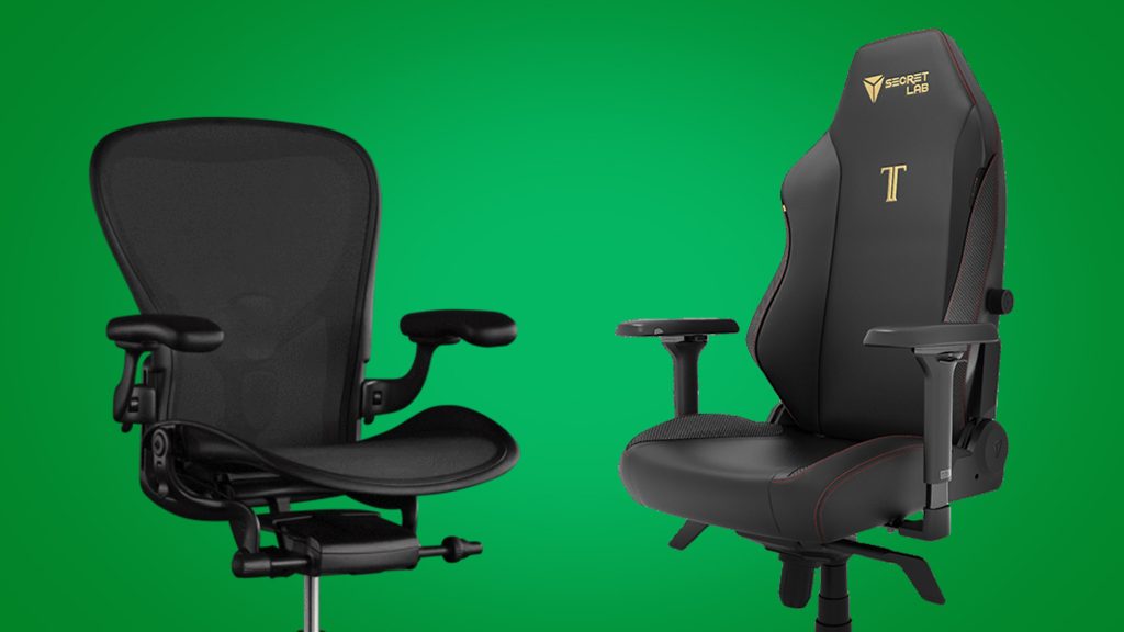 black office gaming chair