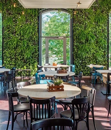 cafe dining area
