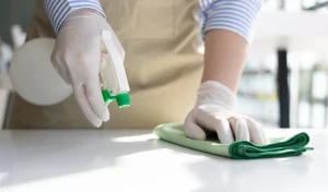 comparing wood, metal, and plastic furniture for outdoor use cleaning plastic table